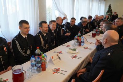 Spotkanie opłatkowe strażak&oacute;w w Niwiskach